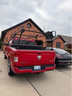 Truck tool box and type rack