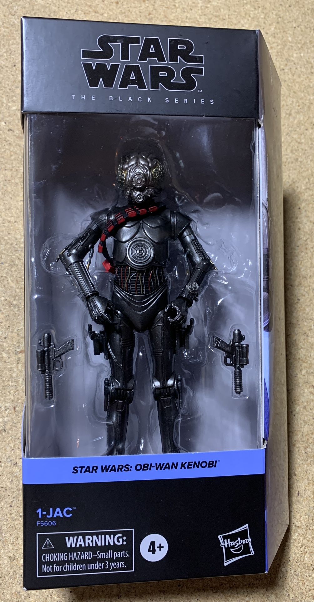 1-JAC 6" Action Figure by Hasbro - Star Wars The Black Series: Obi-Wan Kenobi