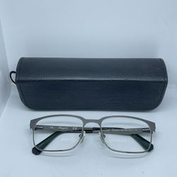 Kenneth Cole NY KC0229-1 009 ~ Unisex Gray Metal Eyeglasses Frame ~ 53-17 140