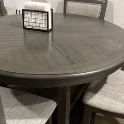 Dining Table With 4 Chairs Included!