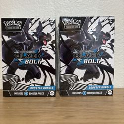 Pokémon Black Bolt Booster Bundle