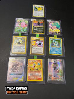 Pokémon cards