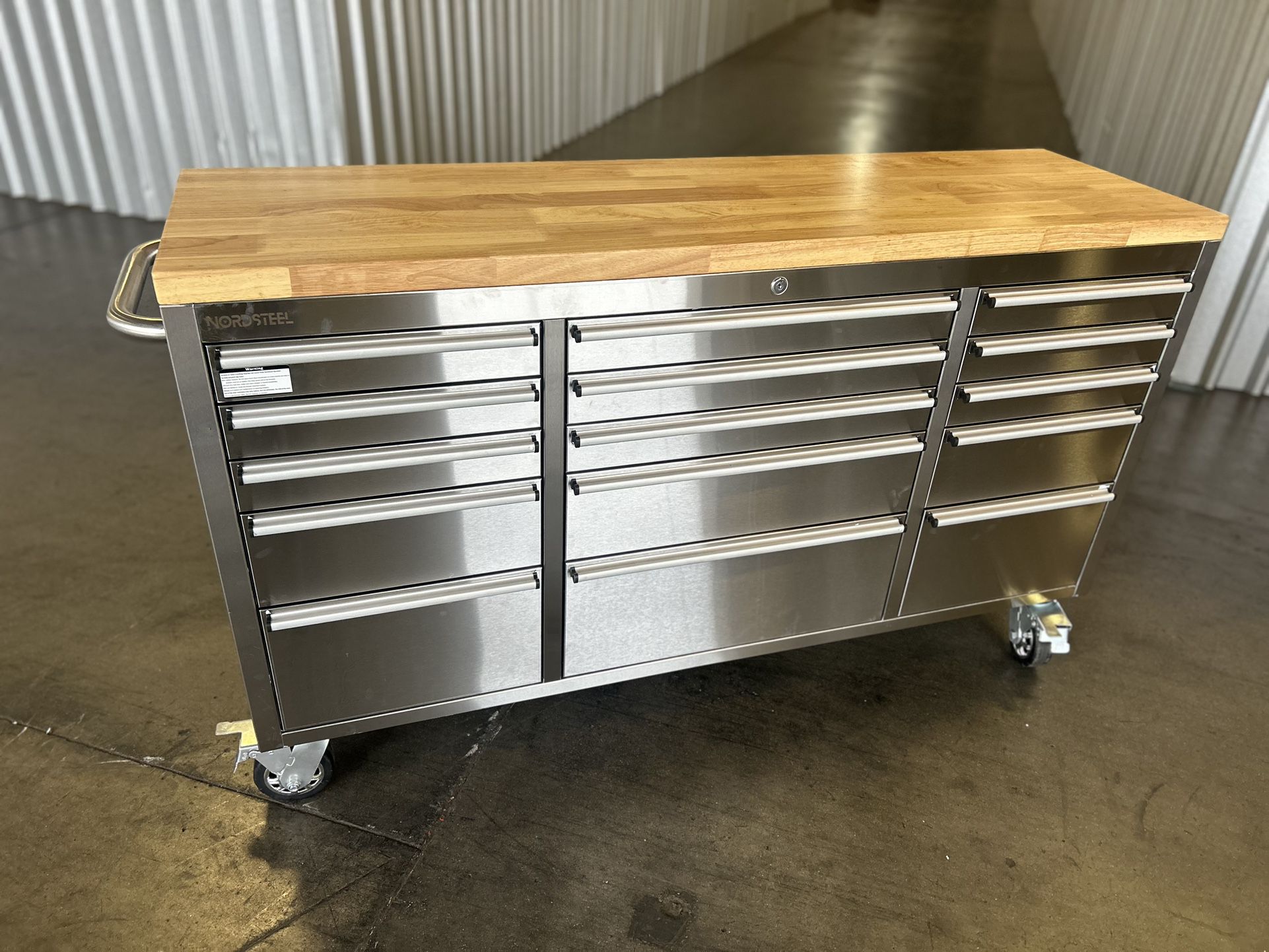 New Stainless Steel Heavy Duty Tool Chests Toolboxes 