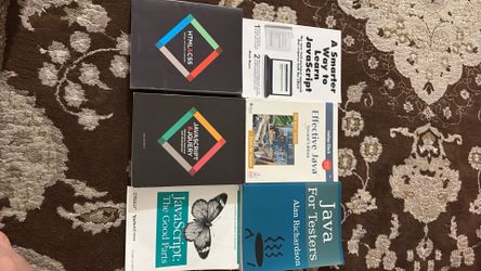 6 Programming Books – Java, JavaScript & HTML/CSS Bundle