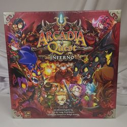 Arcadia Quest Inferno Stand Alone Expansion Board Game Fantasy Strategy