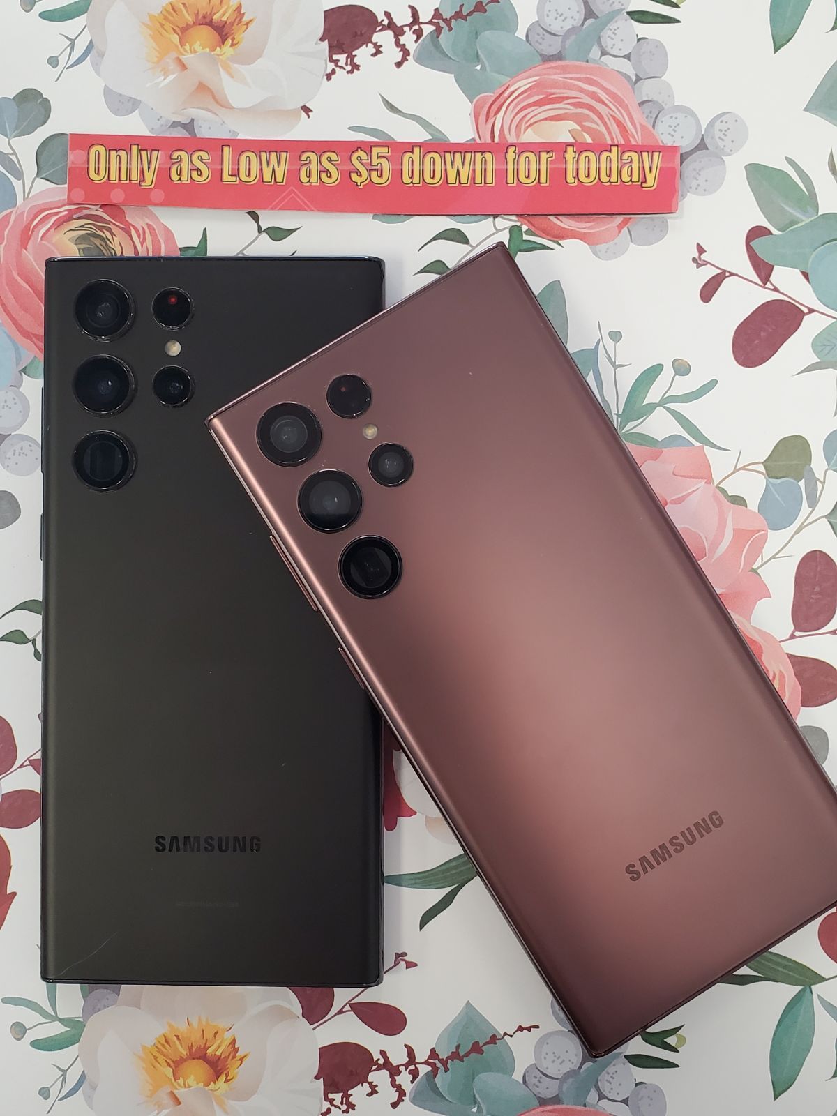 Galaxy S22 Ultra – Now Just $289 or $1 Down! Save 75% 💥