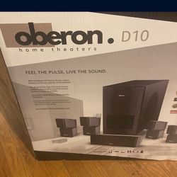 Oberon .D10 Brand New Sealed Surround Sound System