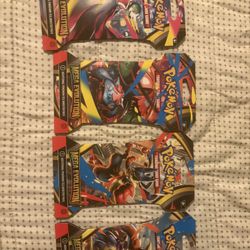 Pokemon Full Set Of Mega Evolution Sleeved Packs.