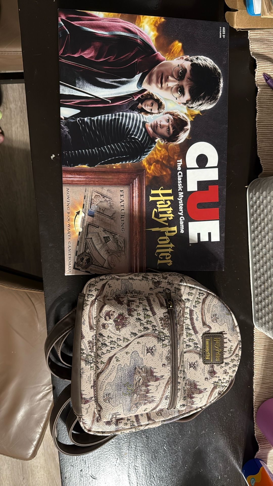 Harry Potter Clue Game And Harry Potter Lounge Fly Backpack/Purse