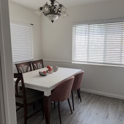 Table (including Full Set OfChairs)