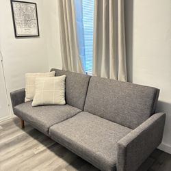 Gray Couch/Futon