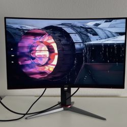 AOC 27 inch curved 240 hz monitor