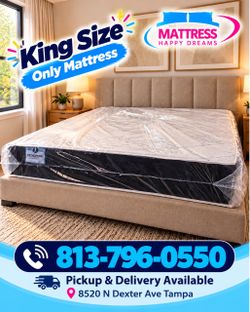 Brand New King Size Mattress 10β - Factory Sealed - Special Offer - Same Day Pickup & Delivery Available