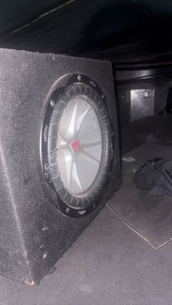 Kicker Subwoofer in Ported Enclosure Box