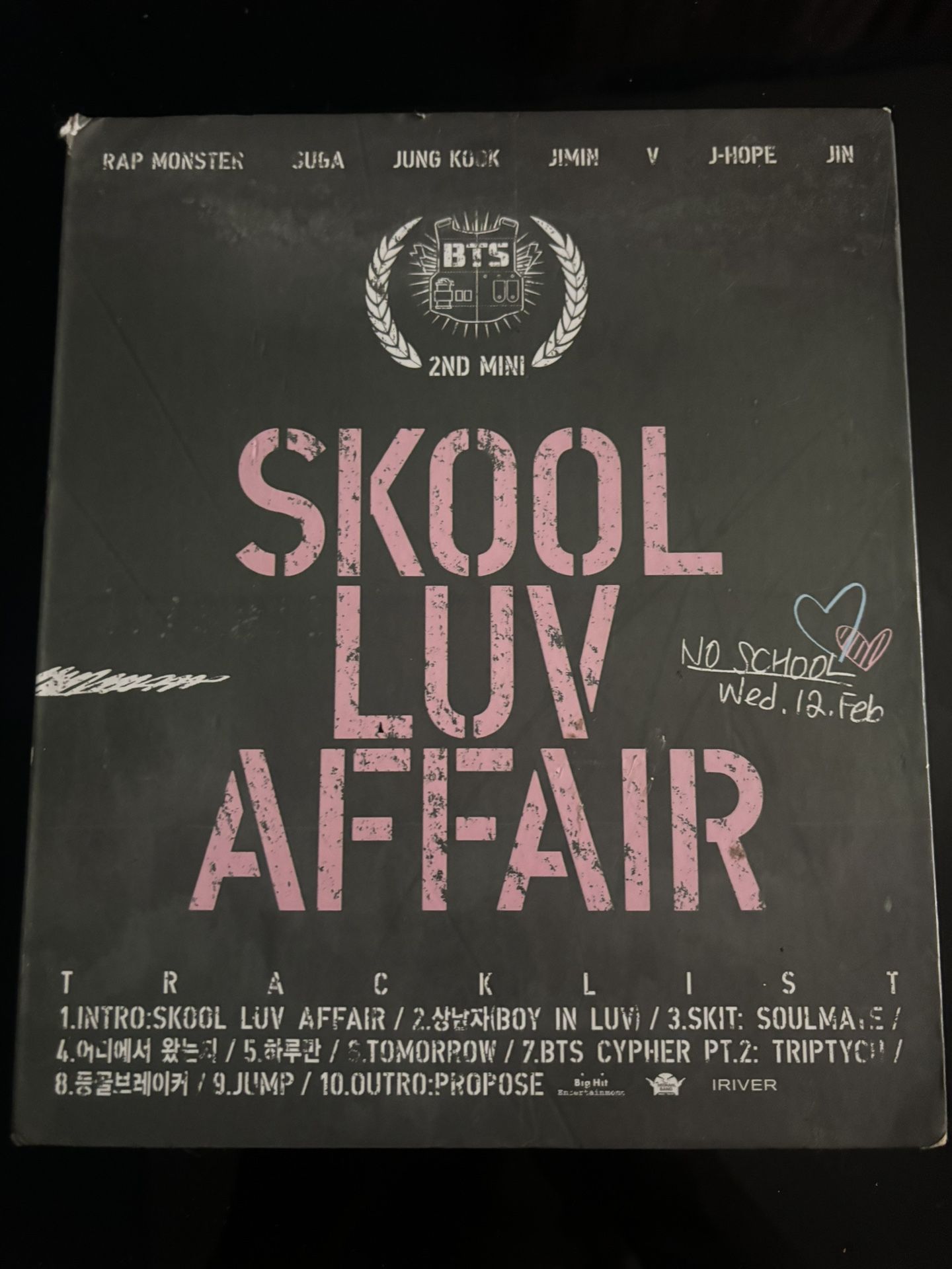 skool luv affair bts k-pop album