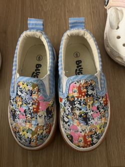 Bluey baby shoe size 6