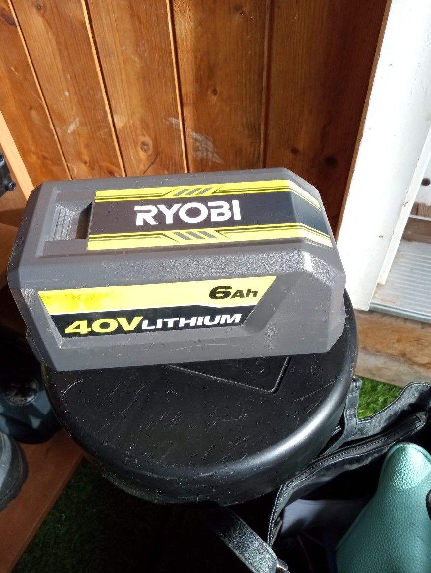 Ryobi 40 V Batteries
