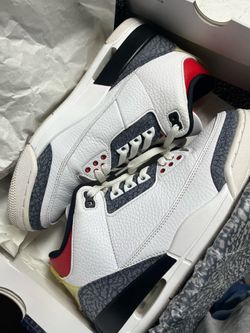 Air Jordan 3 Retro SE Denim "Fire Red" (2020)