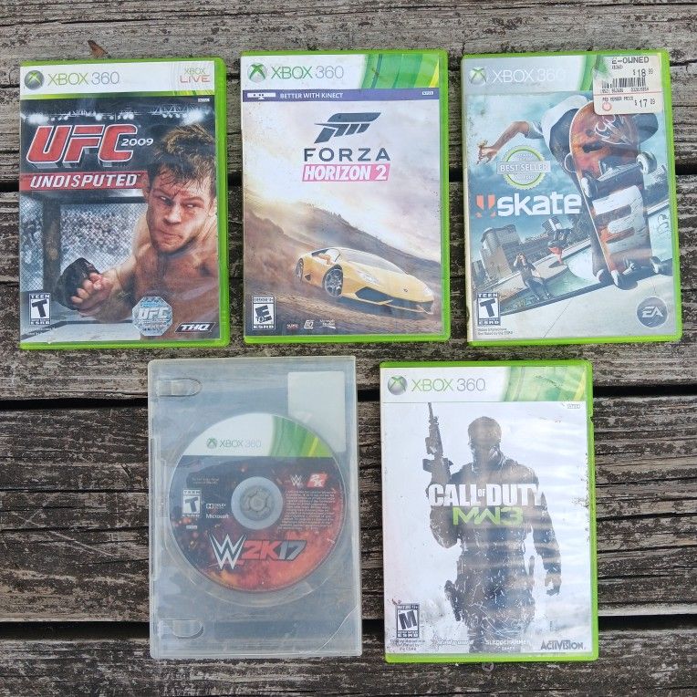 XBOX 360 Video Games Lot