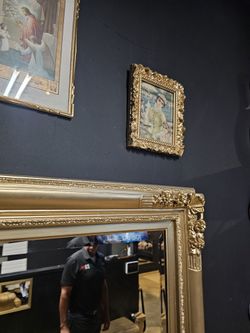 Gold Vintage Ornate Art