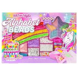 Just My Style Alphabet Beads DIY jewelry (824 Pieces)