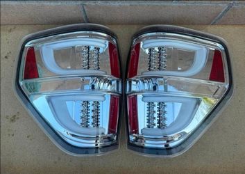 09-14 Ford F-150 LED Tail Lights Luces Traseras Calaveras Micas Faros Lamps