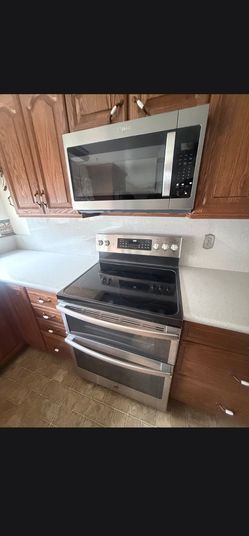 Stainless Steel Double Oven Electric Range