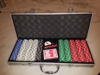 Complete poker dealer set