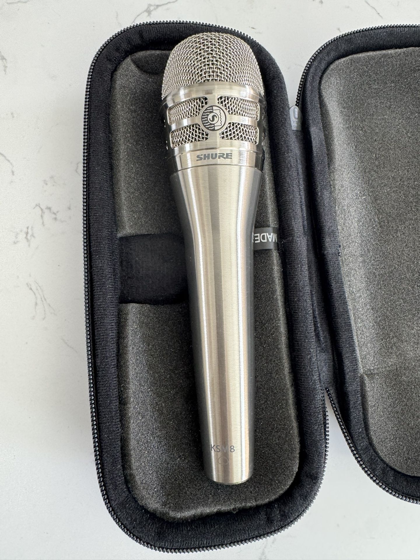 Shure KSM8 Dualdyne Cardioid Dynamic Vocal Microphone - Nickel