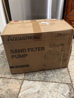 SFPV122T 3/4 HP Sand Filter Pump 3800GPH with Timer 12in Up to 14000GAL