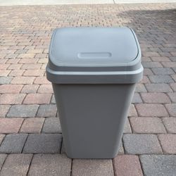 Sterilite 13 Gallon Trash Can With Swing Lid