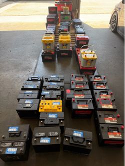 Car Battery 24f H5 34 78 65 48 49 47 H6 H7 51r 94r 86 H8 H9 Truck SUV And Car Batteries with Warranty. $60 + Core. Bateria para cualquier carro COVINA
