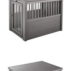 Ecoflex Dog Crate Side Table As Well
