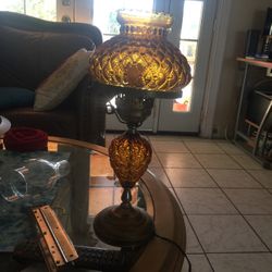 Antique Lamp $30.00 Electric
