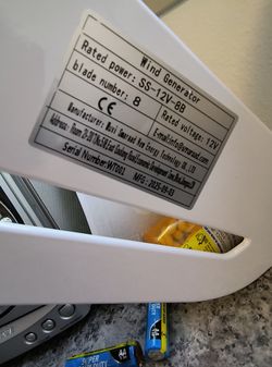 New 12 To 24 Volt DC Wind Generators New New New.