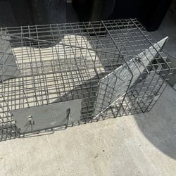 Catch And Release Animal Cage. 
