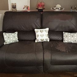 FREE Recliner Sofa And Loveseat 