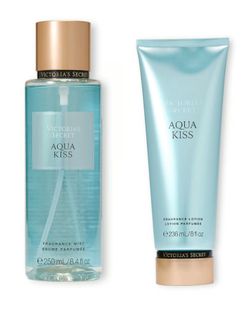 Victoria Secret set Aqua kiss New 👌