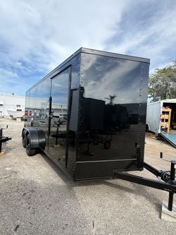 Trailer enclosed 7 x 16 polycore 0.80  it’s 2026 Atlantic Cargo