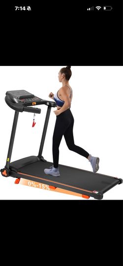 Folding Electric Treadmill with incline 2.5HP energy saving Motor