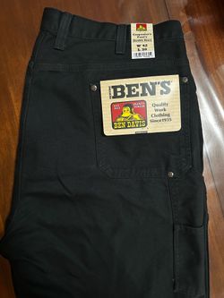 Ben Davis, Double Knee, Black, W42 L30
