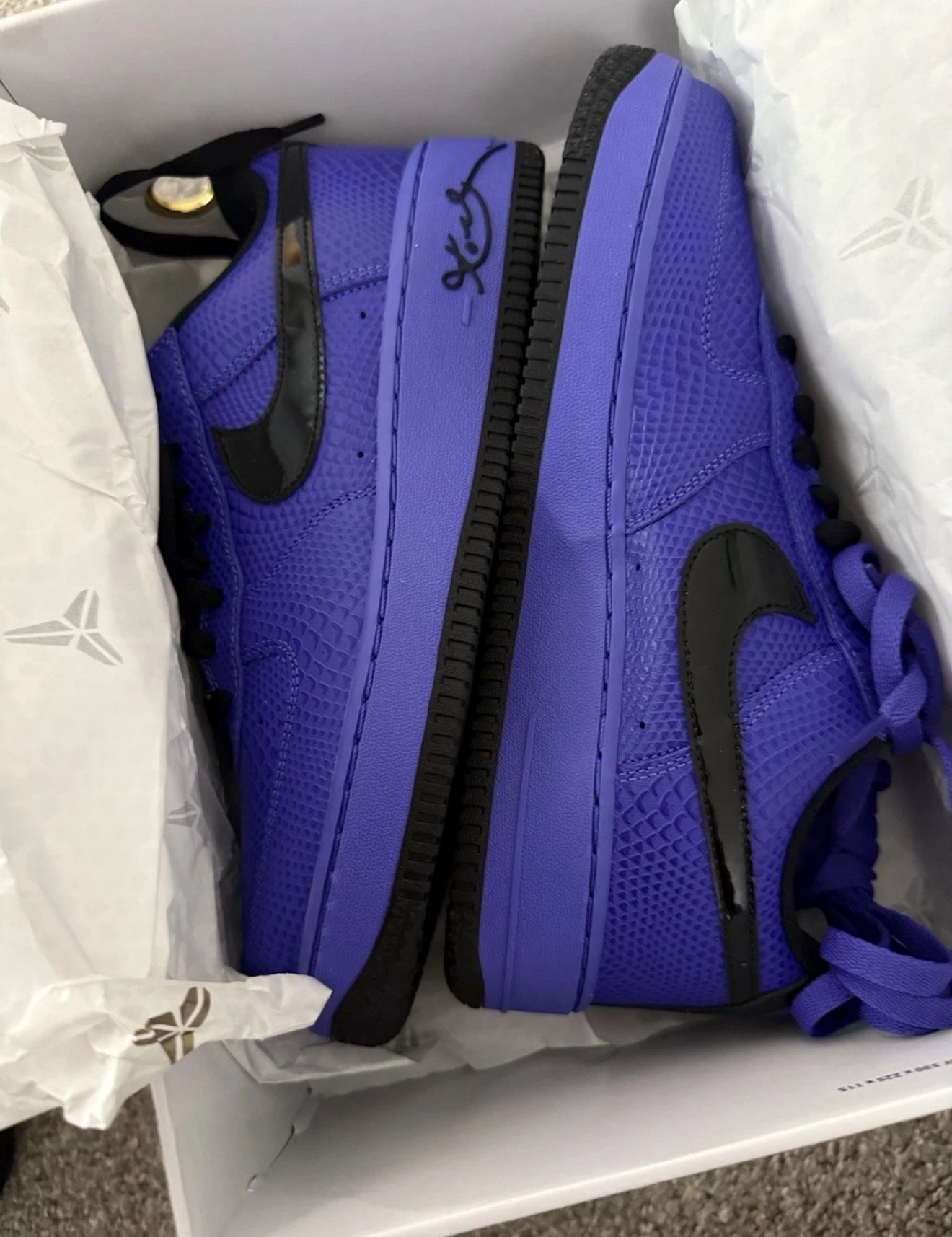 Nike Air Force 1 Low Protro Kobe Bryant x FC Barcelona Size 9.5