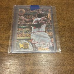 Chicago Bulls Michael Jordan 95-96 Fleer Metal 