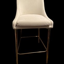 Contemporary Beige Bar Stools
