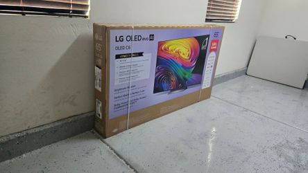 New 65 Inch LG Oled LG C6 Smart TV 4K UHD with 165 Hz refresh rate. Brand new in the box.