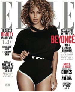 Elle 5/16,Beyonce Knowles,Grimes,Aretha Franklin,May 2016,NEW