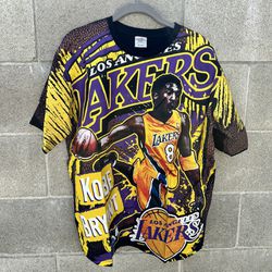 Los Angeles Kobe Bryant 8 NBA All Over Tshirt 