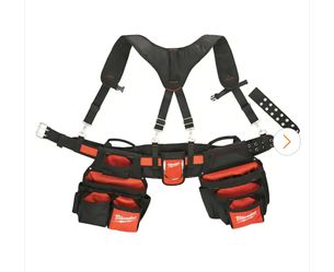 48-22-8120 Milwaukee Contractor Work Belt with Suspension Rig