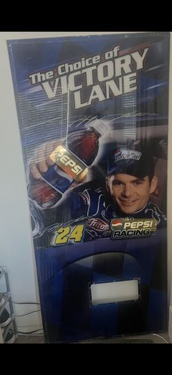 NASCAR JEFF GORDON PEPSI MACHINE FACE PLATE