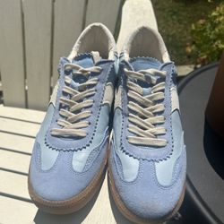 Dolce Vita Women's Sneaker Blue Suede Size 8.5